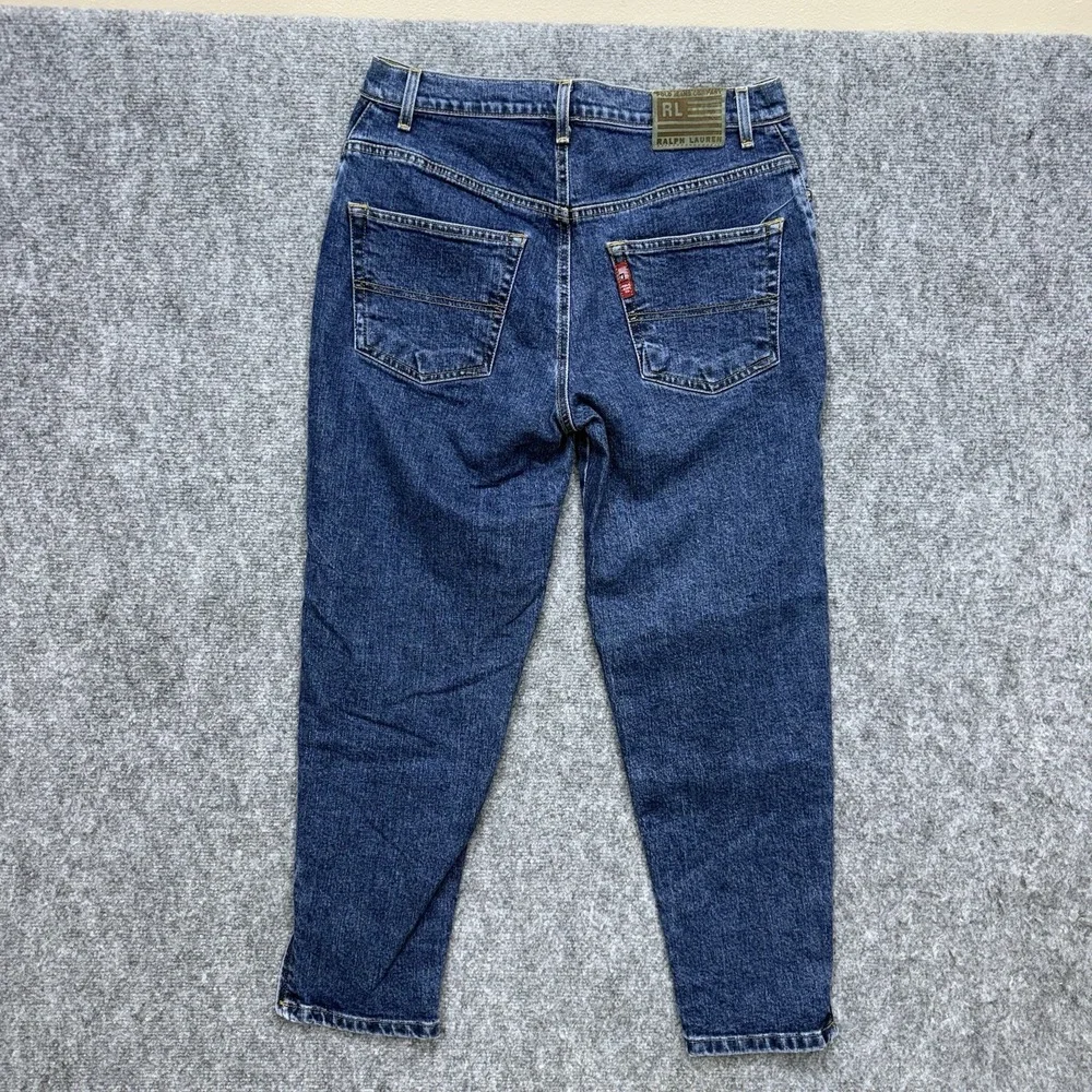 Ralph Lauren Polo Ankle Zip Capri Jeans Women's size 8 30x25